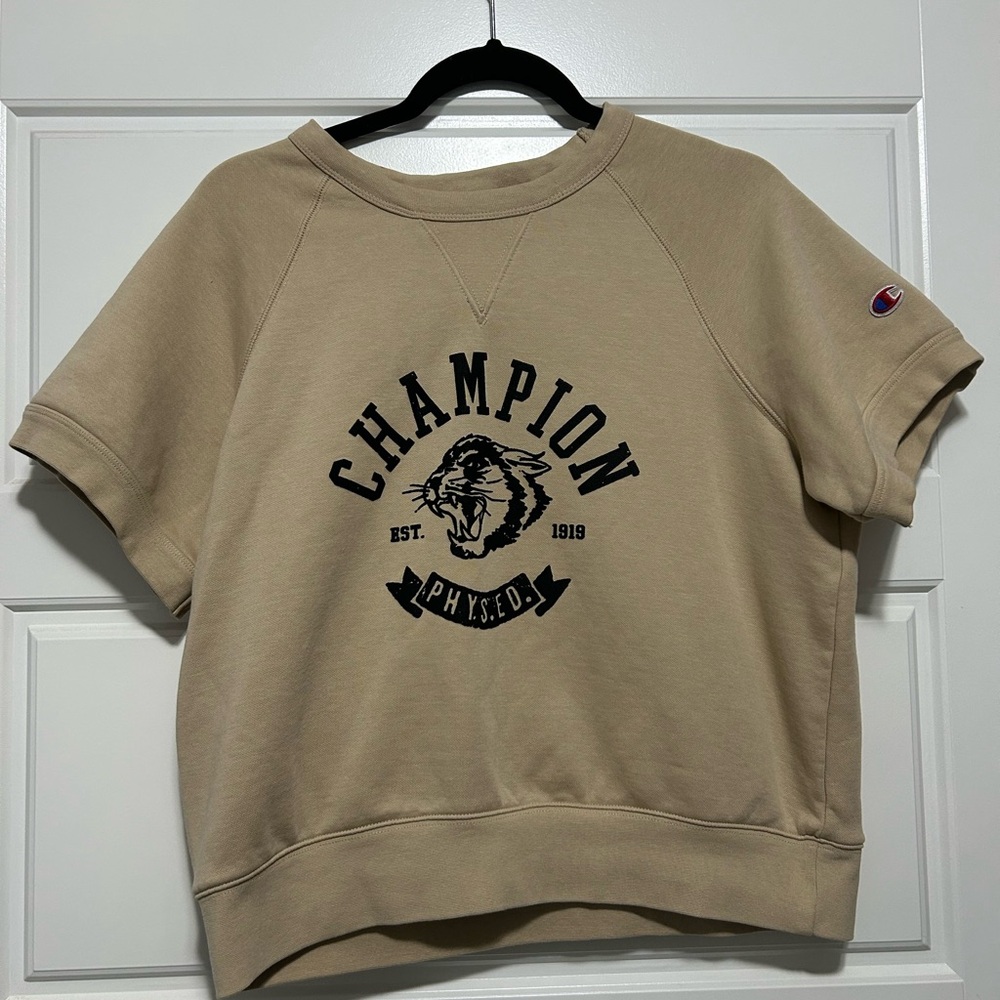 Champion Tan Short Sleeve Top